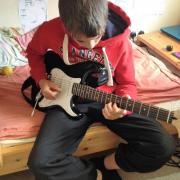 Daniel - Guitar Student with max Guitar Tuition, North-East UK